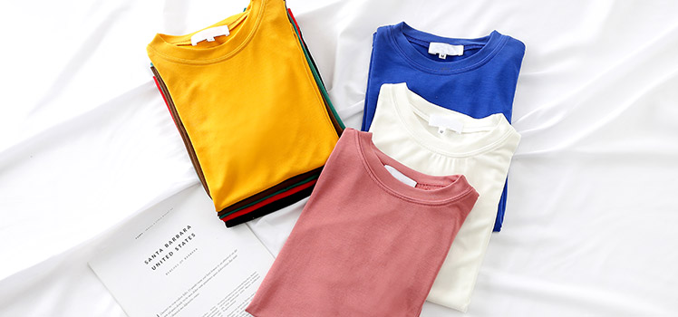 忻州夏季T恤衫定做要选对材质